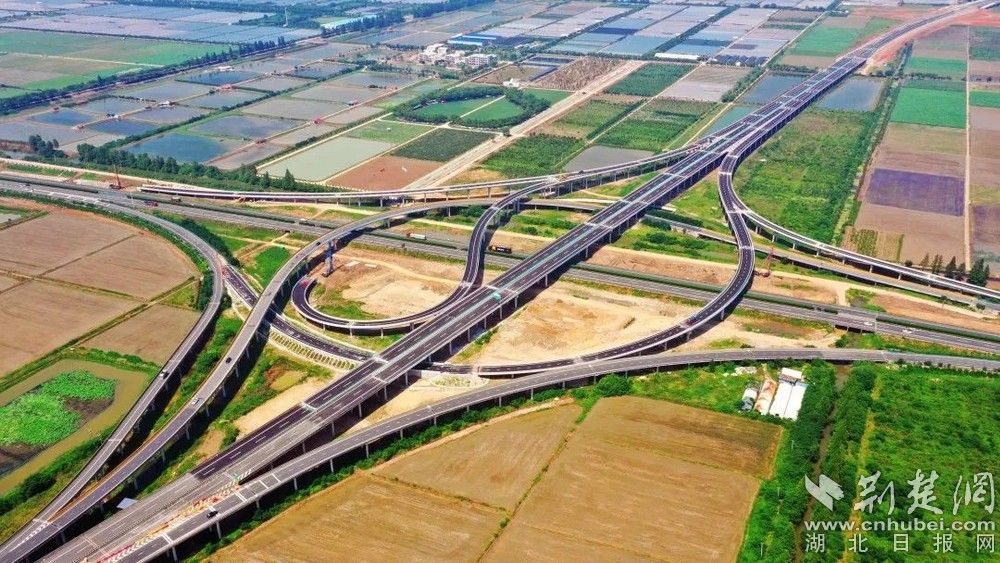 硚孝高速二期工程02。來源：湖北日報.jpg.jpg